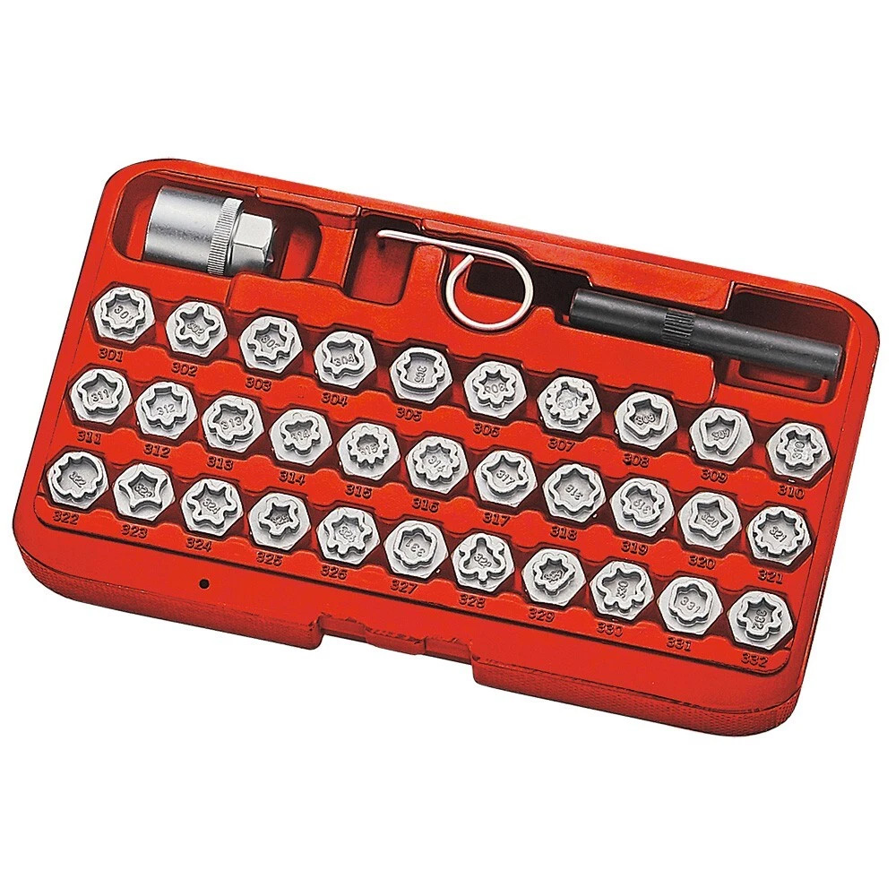 jtc-6747-wheel-screw-lock-socket-set35pcs-for-benz